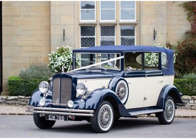 2. Blue and Ivory Regent Convertible